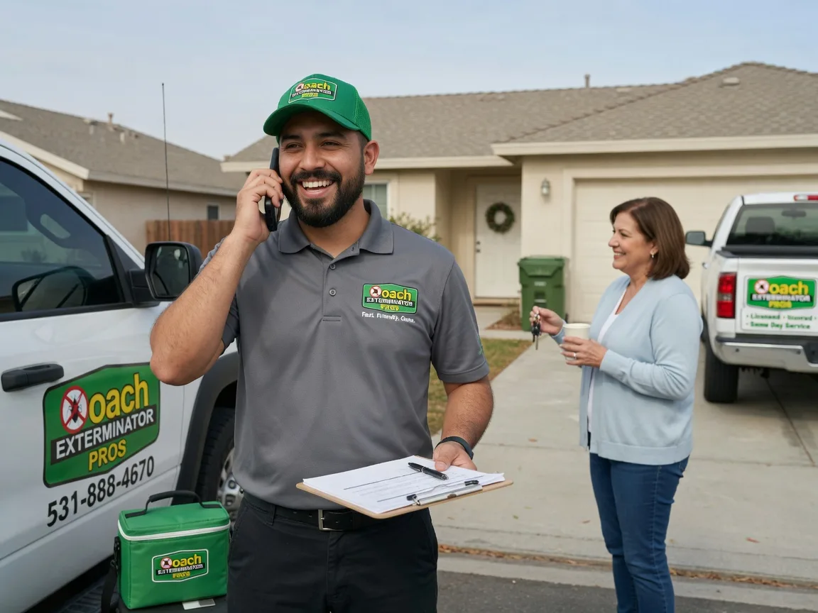 Pest Control Roach Exterminator New Middletown, OH FAQs